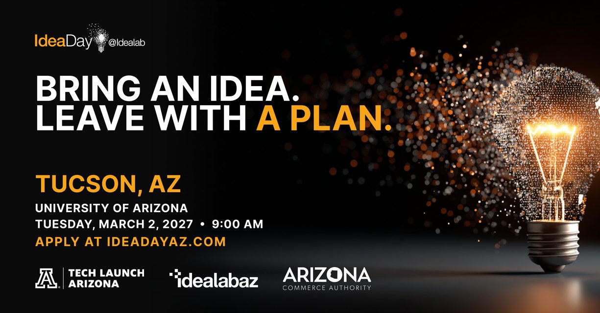 Bring An Idea. Leave With A Plan.